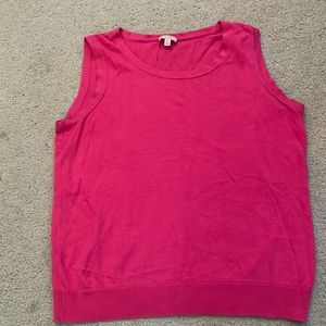 Talbots sweater tank top